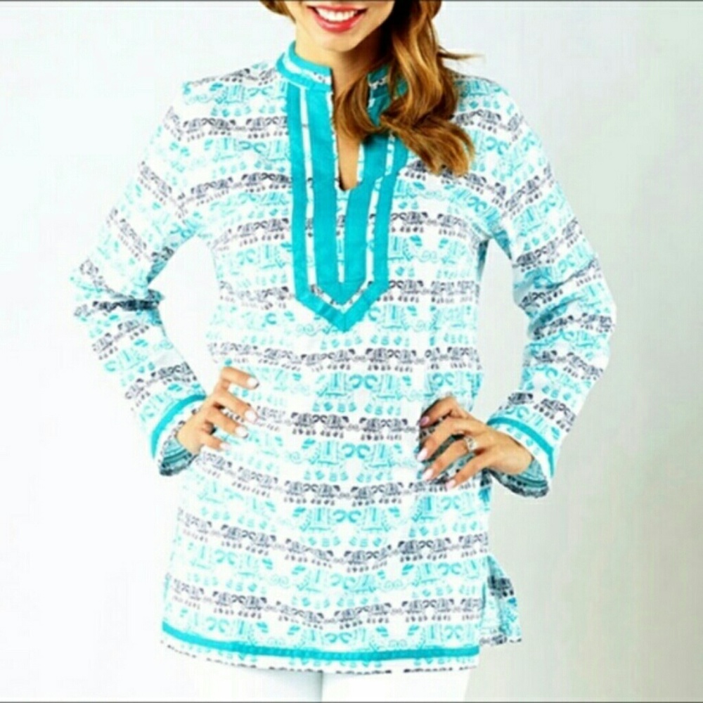 *NWT* Tracy Negoshian Elephant Tunic